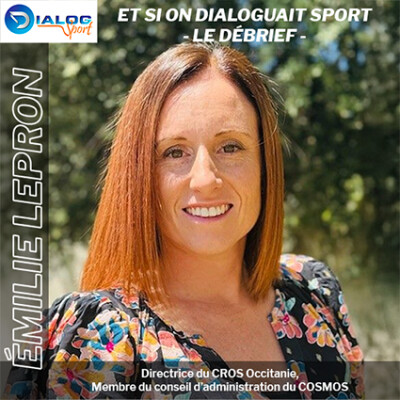 Les Débriefs de Dialog Sport - Émilie Lepron cover