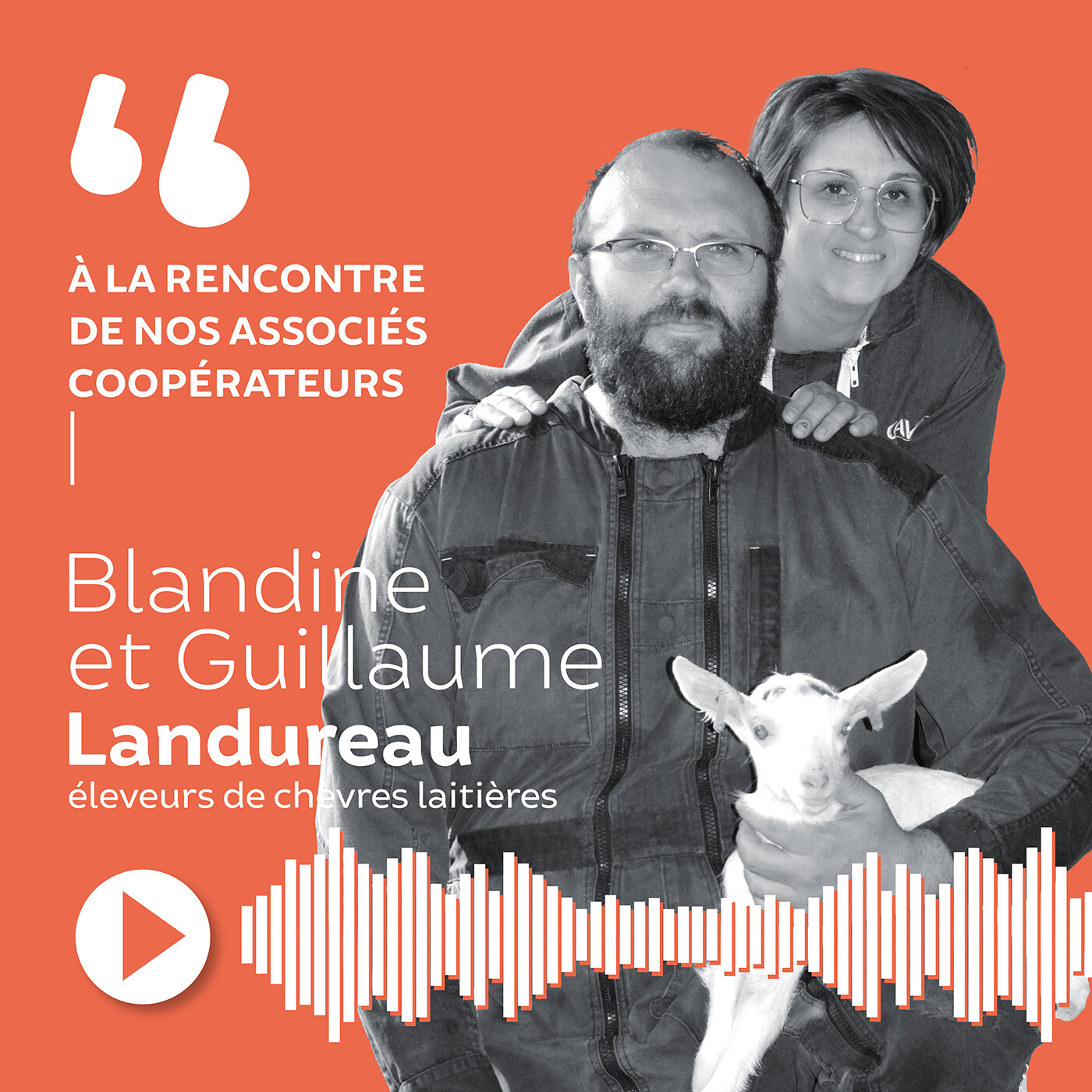 Blandine et Guillaume Landureau - Éleveurs de chèvres laitières episode artwork