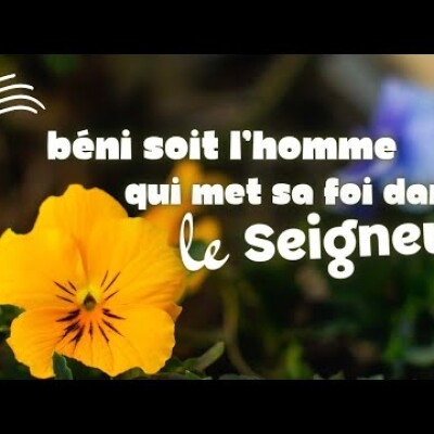 Parole et Évangile du jour | Jeudi 20 mars • Maudit soit l’homme qui met sa foi dans un mortel cover