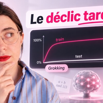 Le Grokking : quand une IA comprend (très) longtemps après avoir mémorisé cover