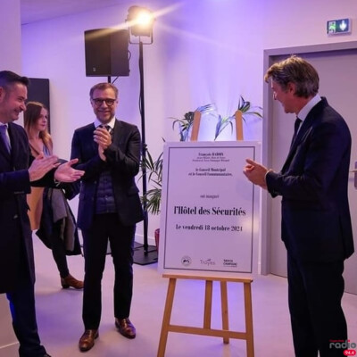 L'INFO DU JOUR - L’inauguration de l’Hôtel des sécurités de Troyes cover