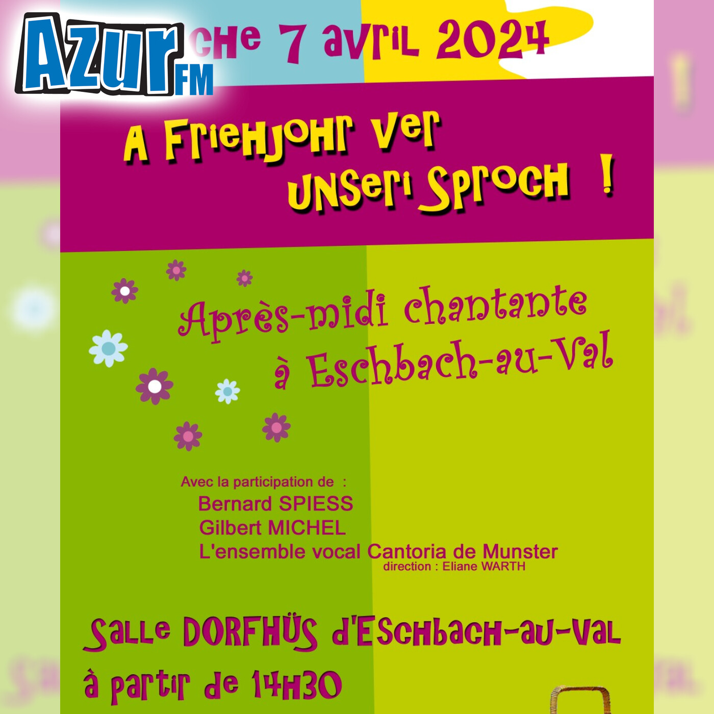 Eschbach-au-Val : Une journée récréative pour le « printemps pour notre langue » episode artwork