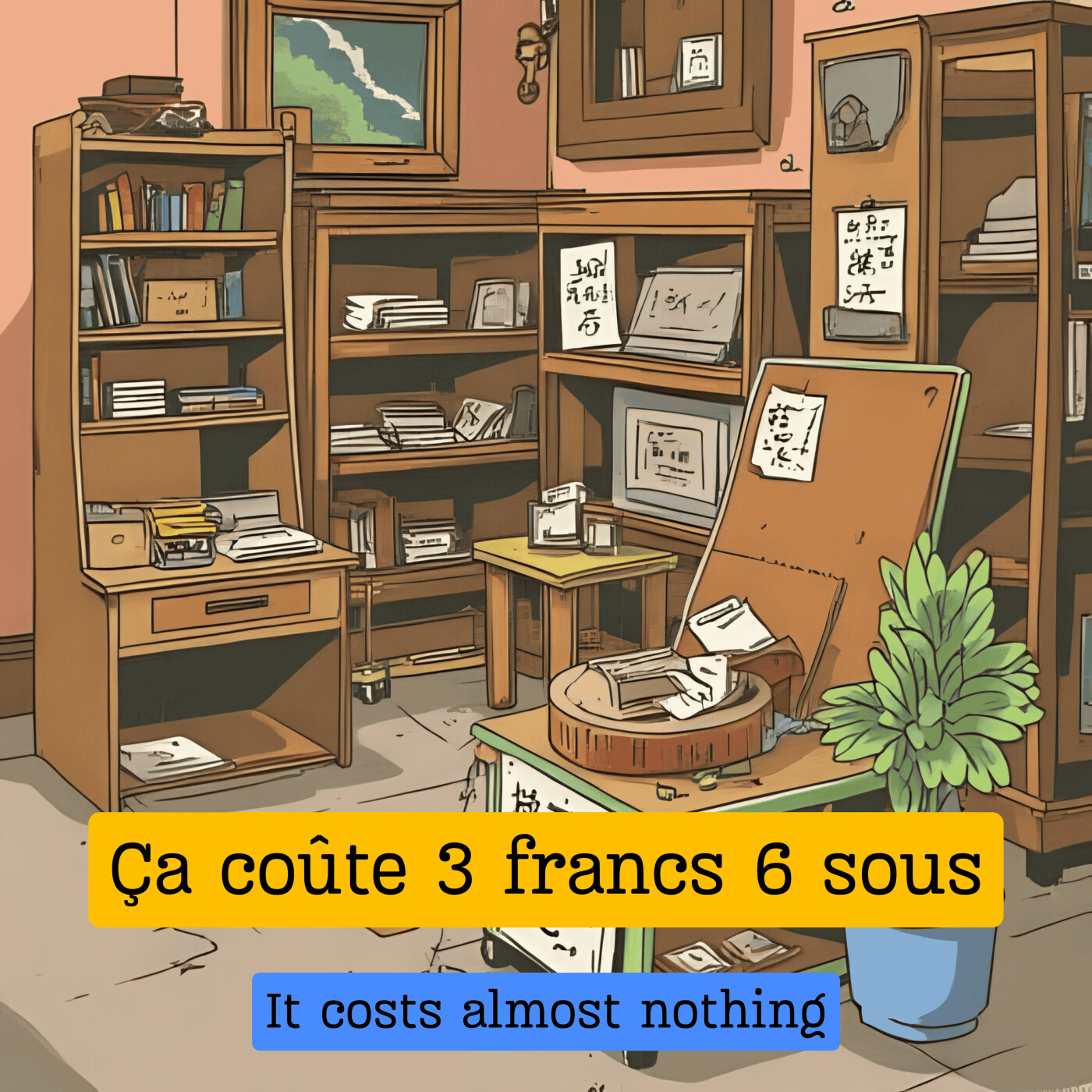 Ça coûte 3 francs 6 sous