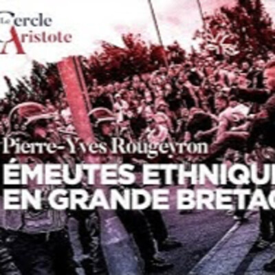 Emeutes ethniques en Grande-Bretagne - P. Y. Rougeyron - # politique cover