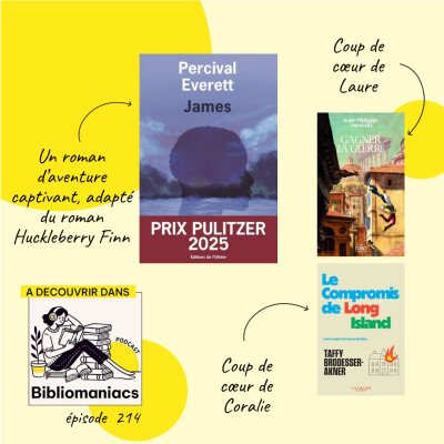 Episode 214 James de Percival Everett et nos coups de cœur cover