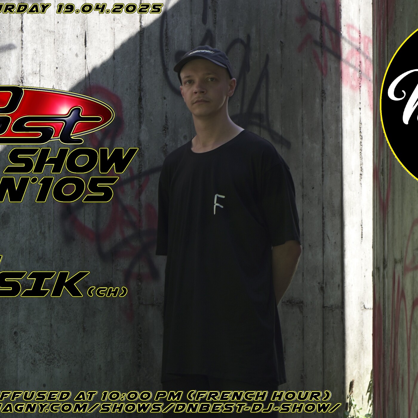 DNBEST DJ SHOW N°105 - FISIK (2025-04-19) episode artwork