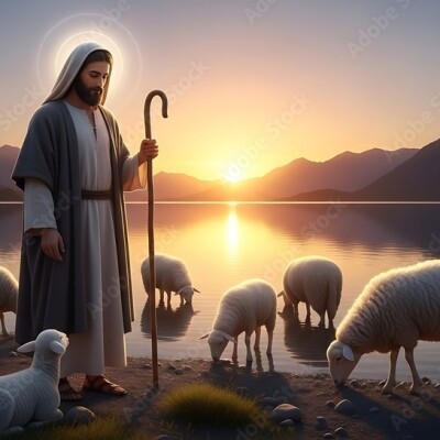 psaume 23 : 1-4 L'Eternel est mon berger cover