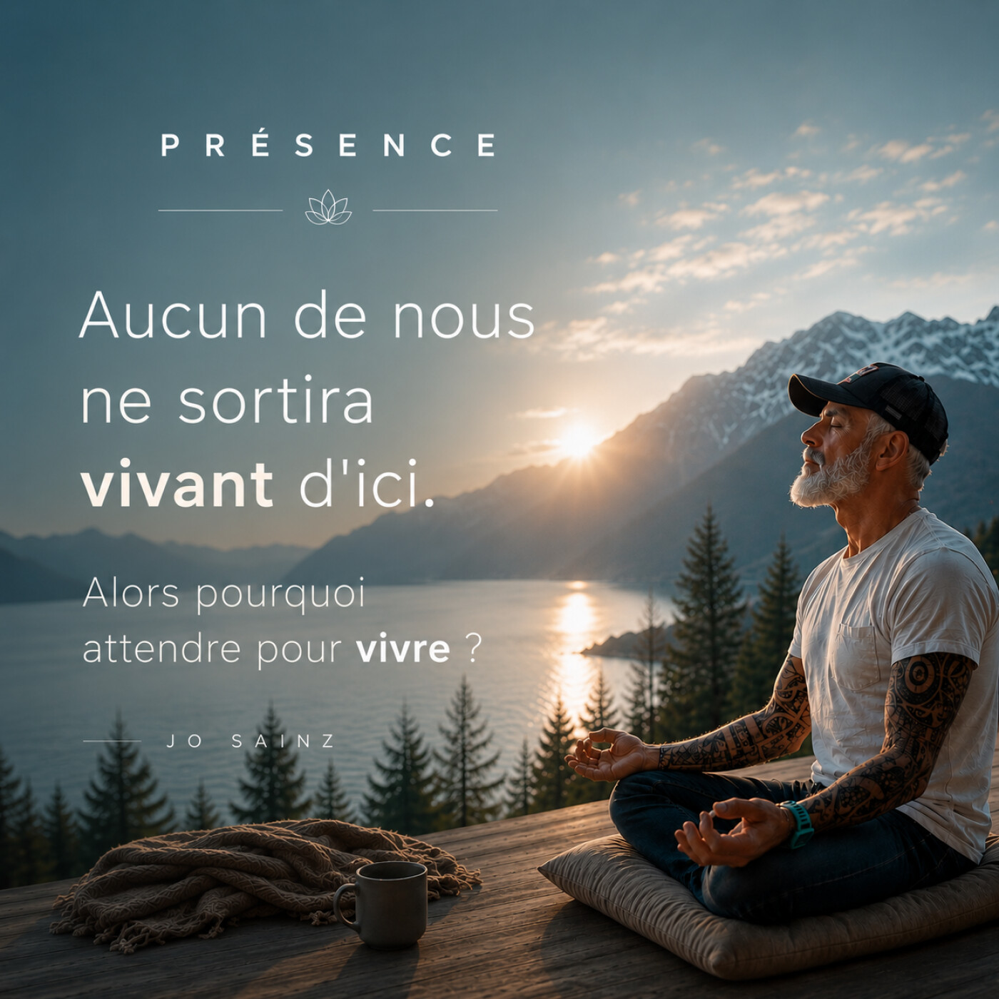 đïž PRĂSENCE Aucun de nous ne sortira vivant d'ici. Alors pourquoi attendre pour vivre
