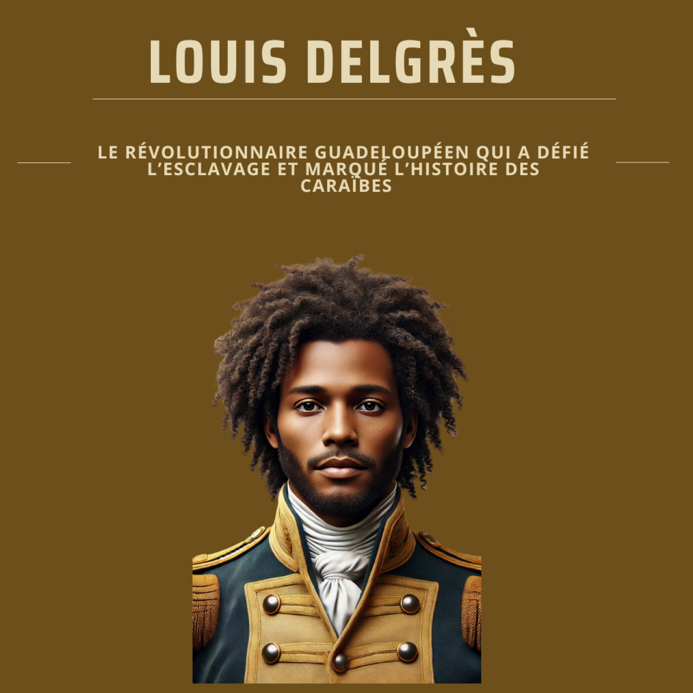 Louis Delgrès : symbole de la résistance noire et de l'héritage afro-caribéen face à l'esclavage.