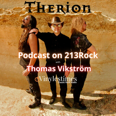 213Rock Harrag Melodica 12 12 2023 Live interview with Thomas Vikström of Therion on Vinylestimes cover