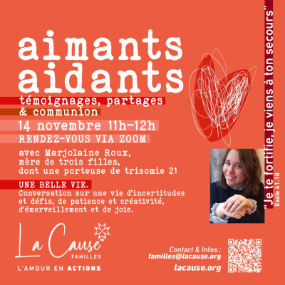 Aimants Aidants - Témoignage de Marjolaine Roux cover