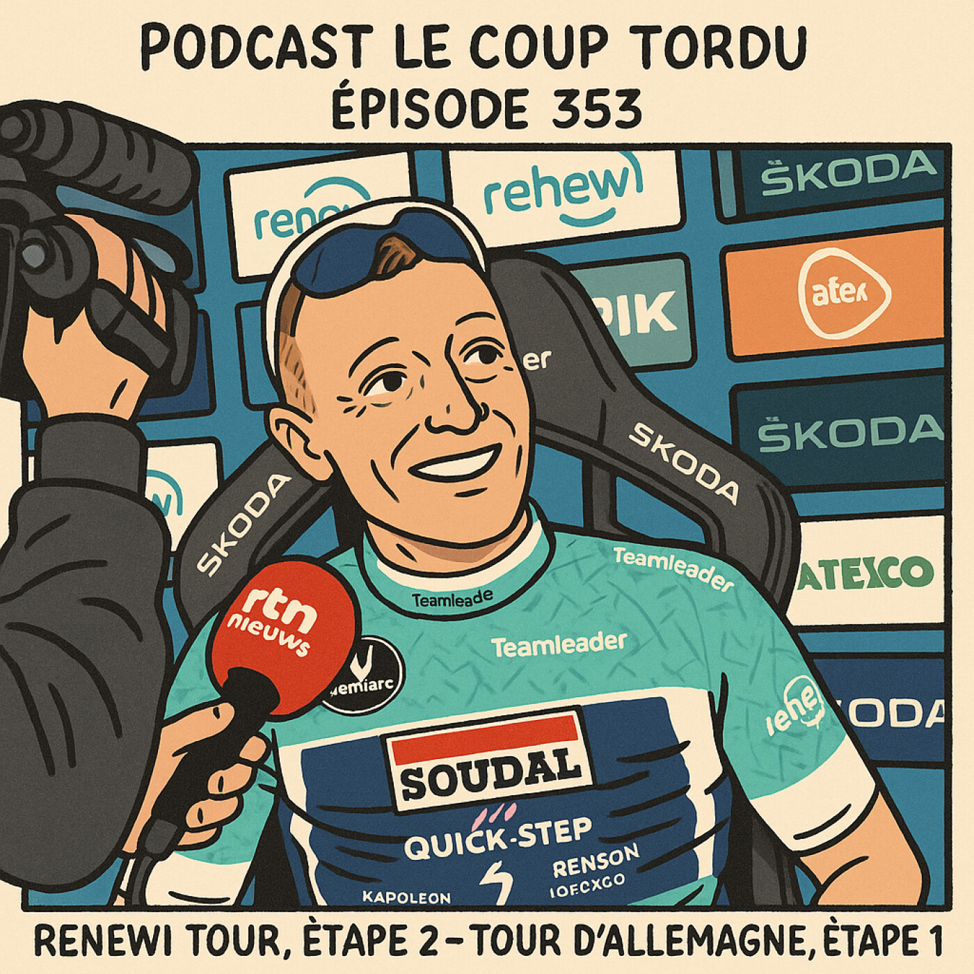 COUP TORDU EPISODE 353 : RENEWI TOUR ETAPE 2 + TOUR D'ALLEMAGNE ETAPE 1 episode artwork