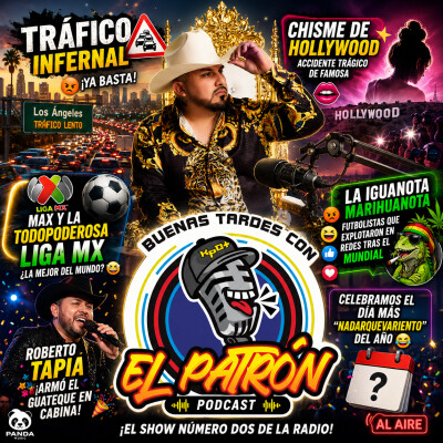 ¡Tráfico, chismes de Hollywood y Roberto Tapia armó el fiestón en cabina! cover