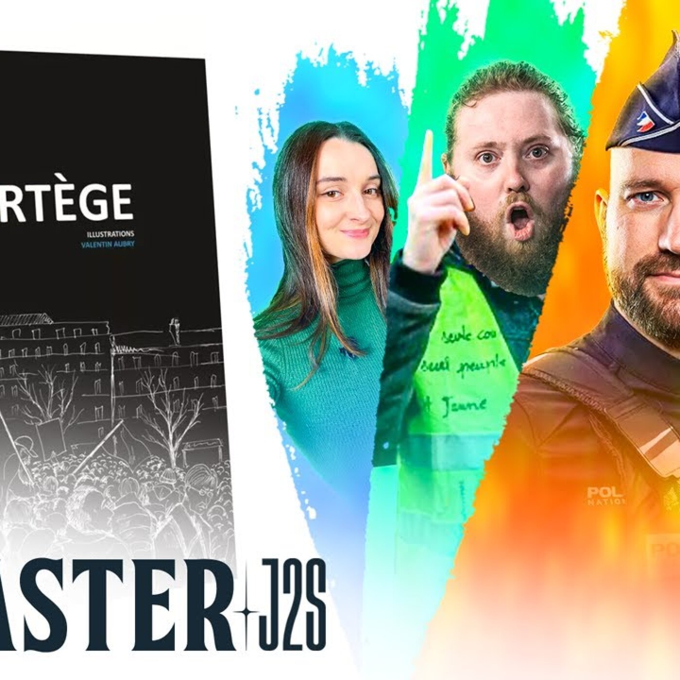 Police vs manifestants ! 6ème épreuve : Le Cortège ! | Master J2S episode artwork
