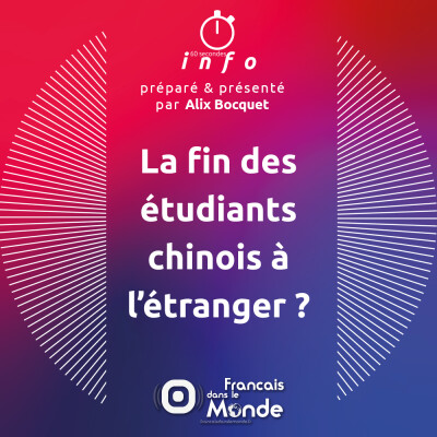 La fin des étudiants chinois à l’étranger ? cover