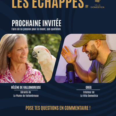 ELLE A PASSÉ SA VIE AVEC LES PERROQUETS. | HÉLÈNE DE VALLOMBREUSE cover