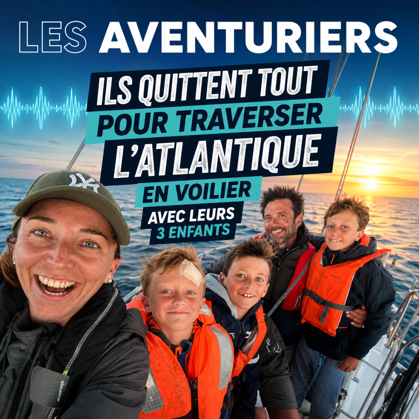 Ils quittent tout pour traverser l’Atlantique en voilier avec leurs 3 enfants