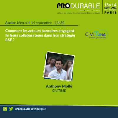 CiviTime - Comment les acteurs bancaires engagent-ils leurs collaborateurs dans leur stratégie RSE ? cover