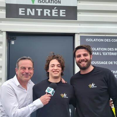 1 - Axel Devise nous explique pourquoi il a rejoint l'équipe d' A + Isolation ainsi que le club de Volley-Ball de Mérignac cover