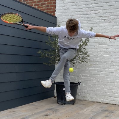Diego De Cooman, 16 ans, tennis freestyler (Numéro hors-série) cover