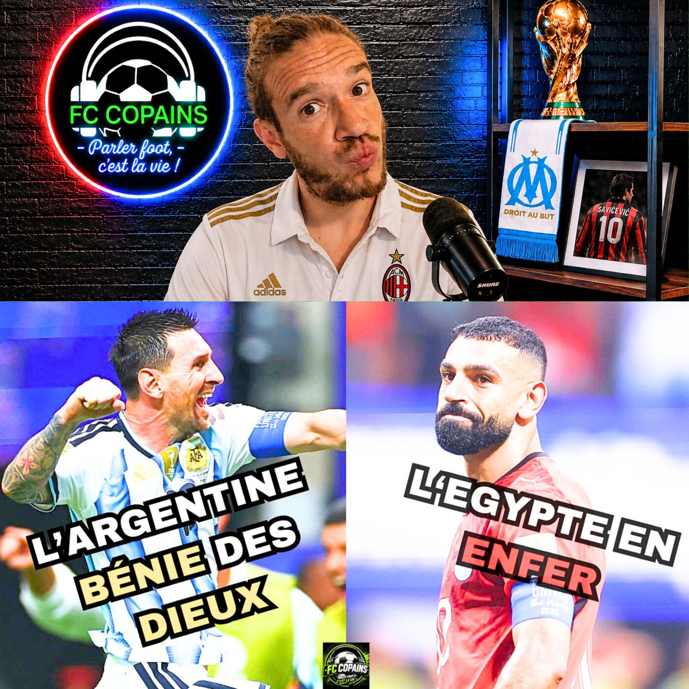 Débat Coupe du Monde 2026 - Argentine vs Egypte le debrief - L'Albiceleste bénie des dieux et l'Egypte en enfer episode artwork