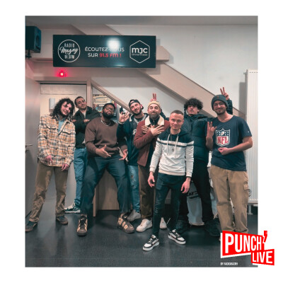 Punch'Live #44 - ATOX - DJOGO - DARJEE - GUILLUX - LAIT ON (2026-02-25) cover
