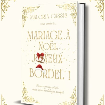 L'autrice Maloria Cassis et sa nouvelle romance de Noël cover