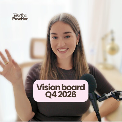 4 mois FOCUS pour voir jusqu'où je peux aller (vision board du Q4 2026) cover