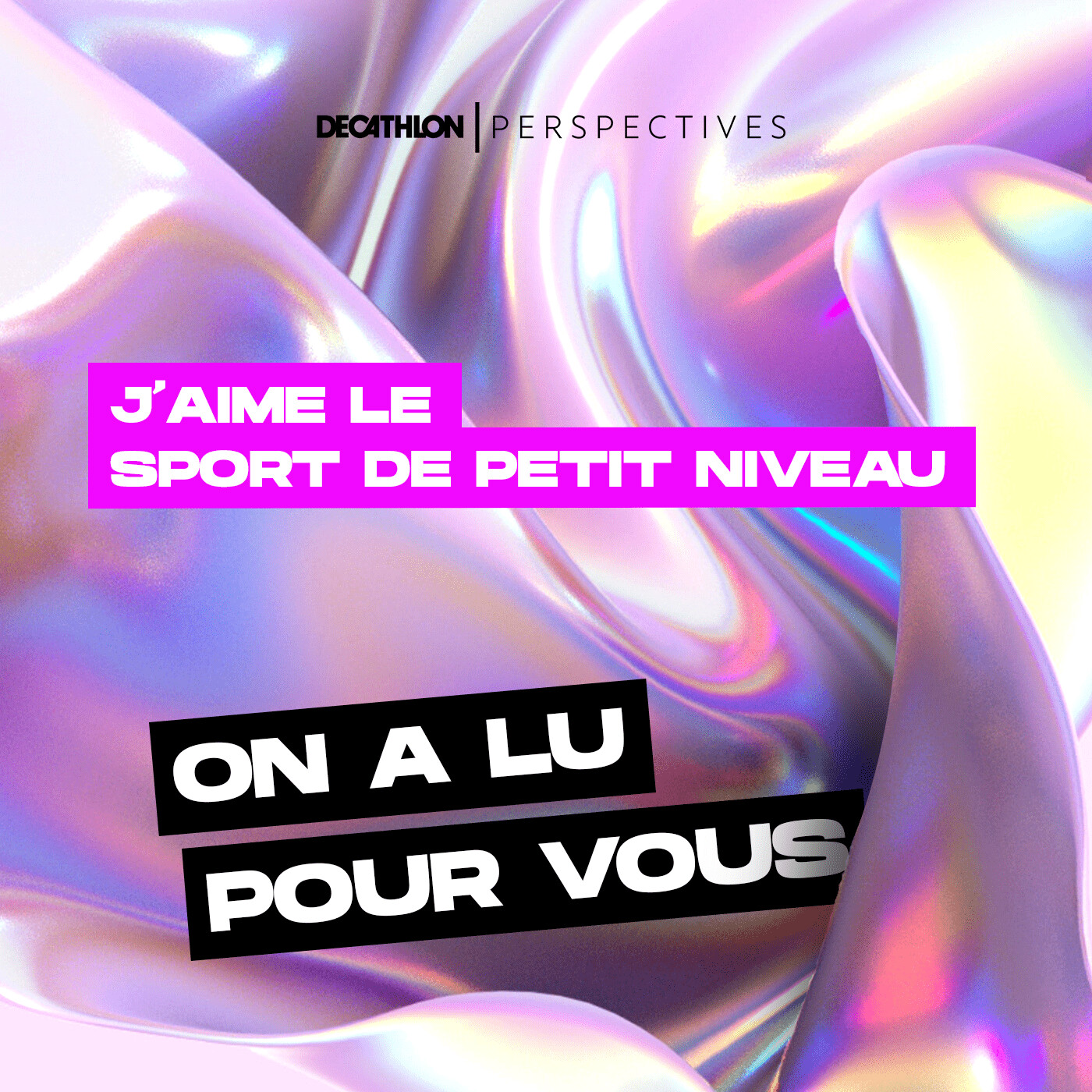 On a lu pour vous : J'aime le sport de petit niveau de Boris Cyrulnik