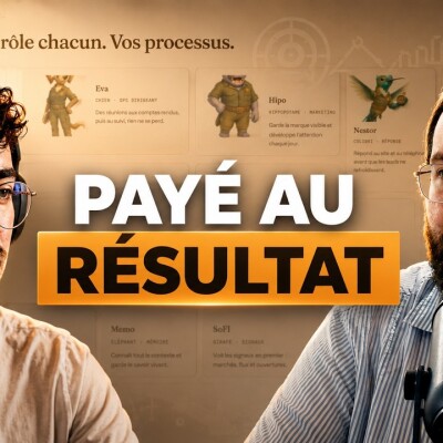 Comment il facture ses clients au pourcentage de leurs résultats plutôt qu'au forfait cover
