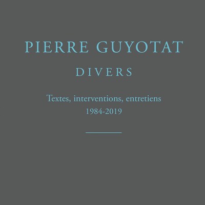 Pierre Guyotat - Divers cover