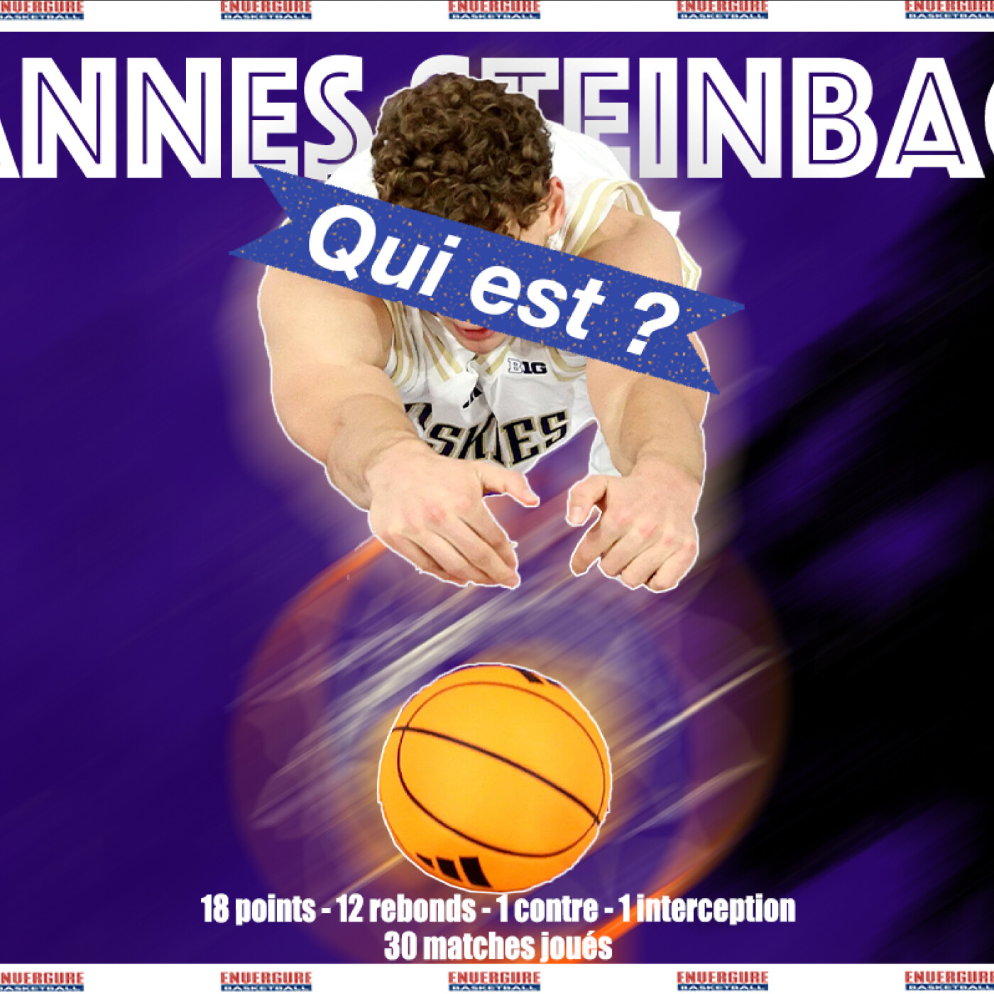NBA Draft 2026 : Qui est Hannes Steinbach ?