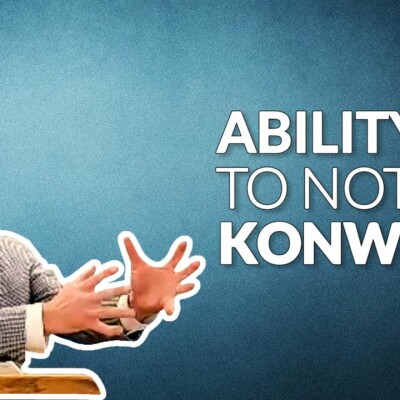 How God demonstrates His Omnipotence when He chooses to Limit His Knowledge! cover