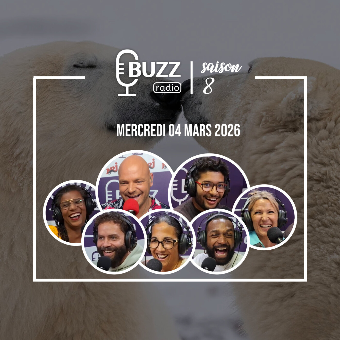 Mercredi 04/03/2026 - Le premier baiser aurait été échangé il y a 21 millions d'années episode artwork