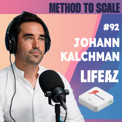 #92 - Le pari de Lifeaz : un défibrillateur dans chaque foyer ! Avec Johann Kalchman, Cofondateur & CEO de Lifeaz cover