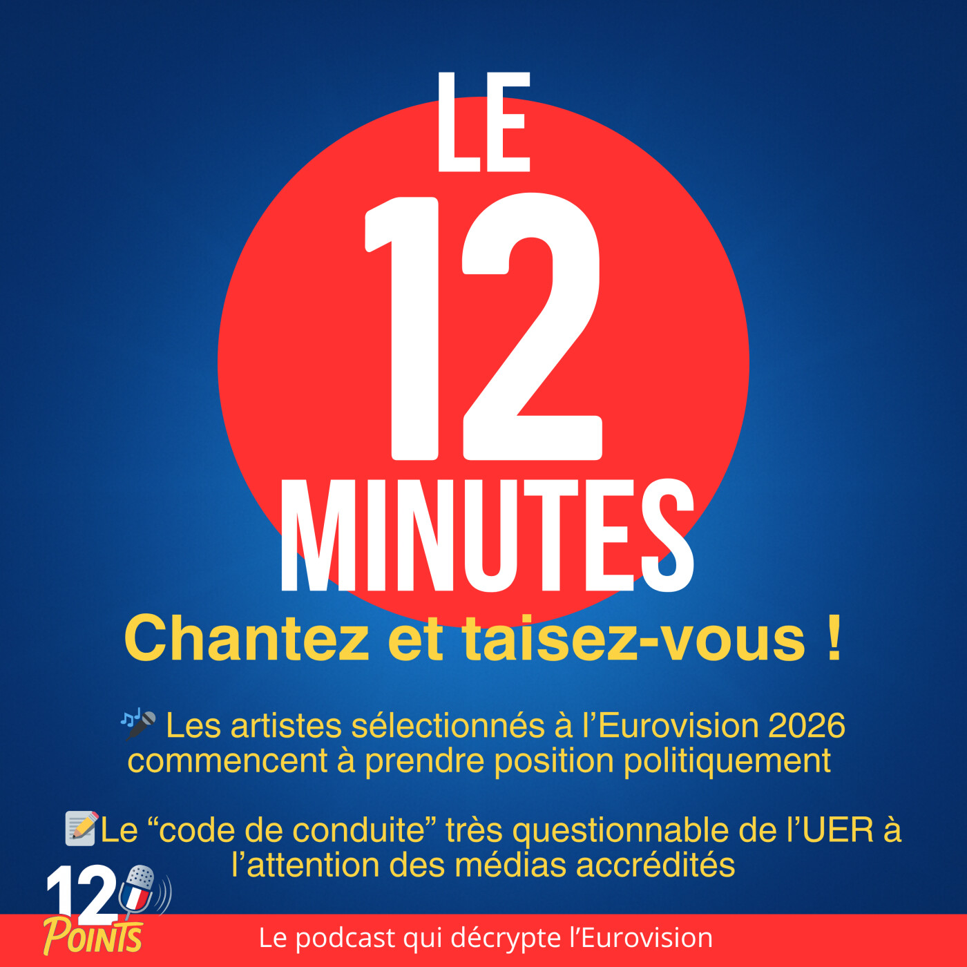 Eurovision 2026 : Chantez et taisez-vous !