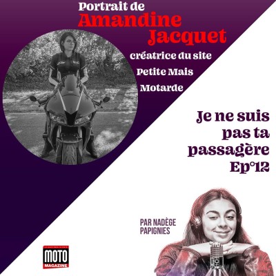 Portraits de motardes - Episode 12 : Amandine Jacquet, créatrice du blog Petite Mais Motarde cover