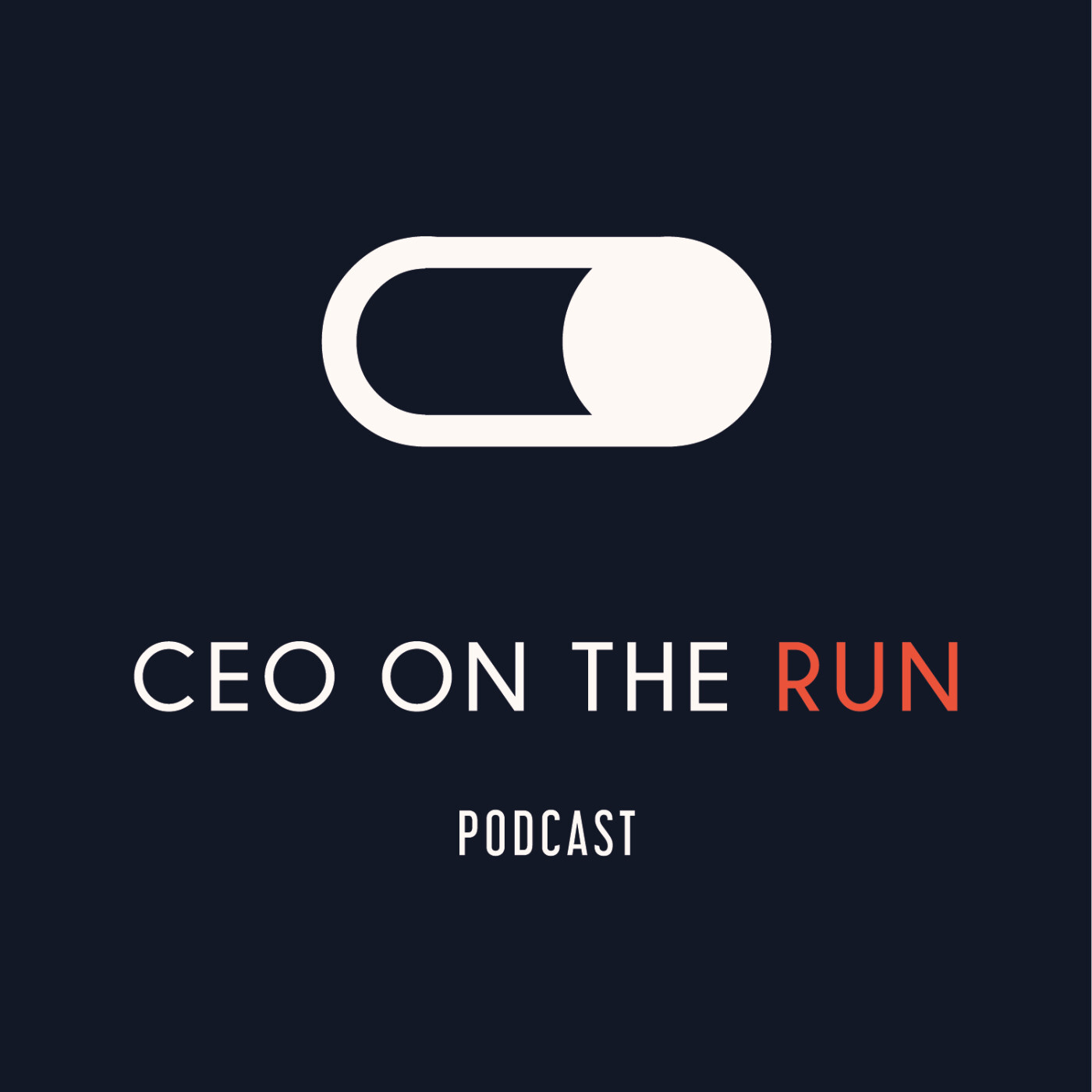 CEO On the Run podcast artwork