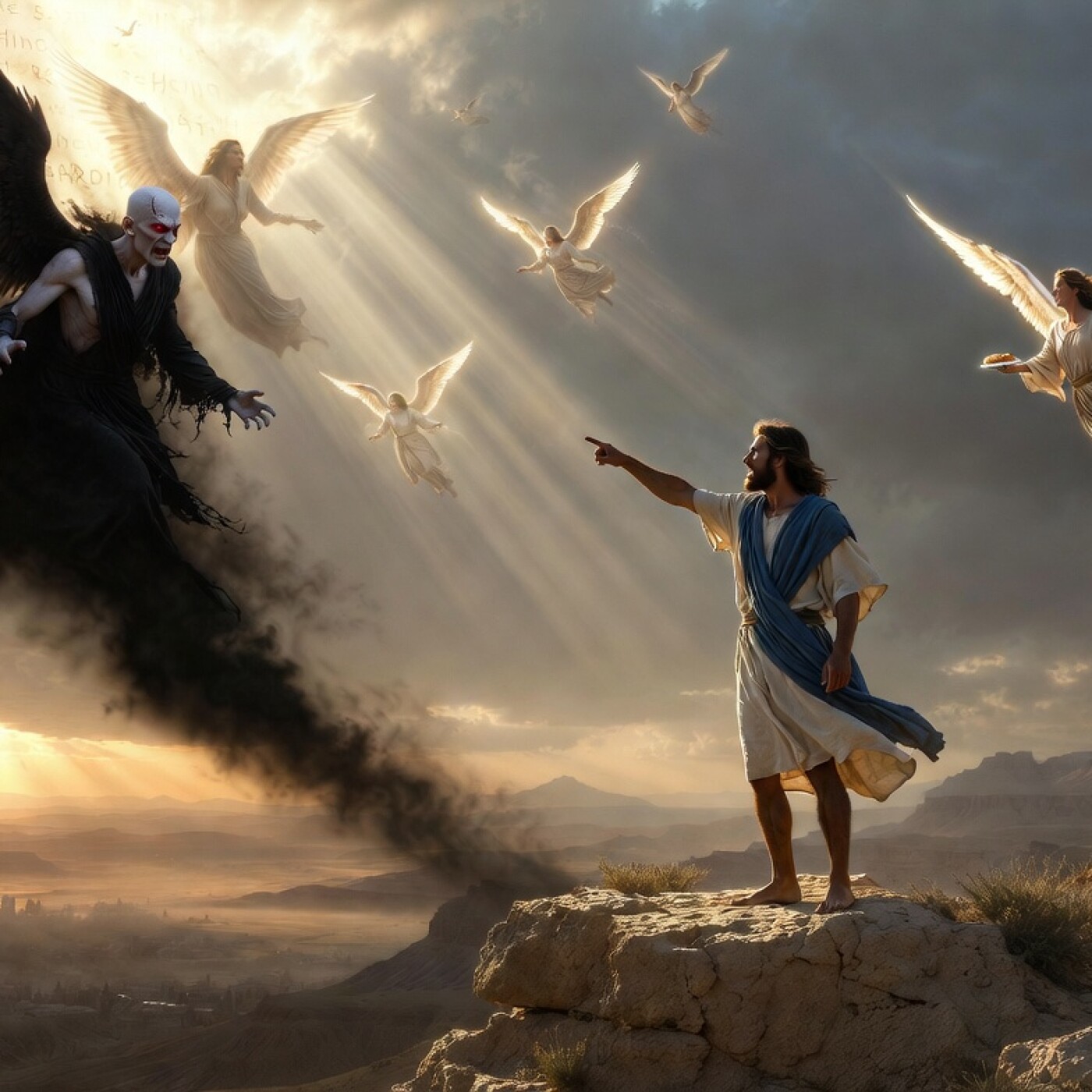 Matthieu 4 : 10-11   La vérité ne négocie pas avec Satan episode artwork