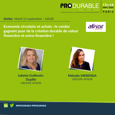 Groupe Afnor - Economie circulaire et achats cover