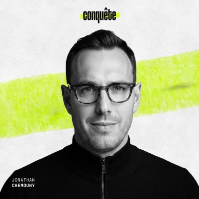 Outbound à l'ère de l'IA : le playbook d'ElevenLabs - (Jonathan Chemouny, GTM Eleven Labs) - Conquête #90 cover