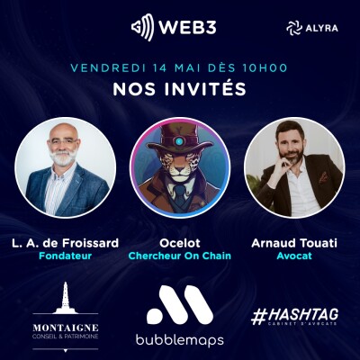 GM Web3 #61 - L. A. De Froissard | Stablecoins en Europe | Memecoin $DADDY cover