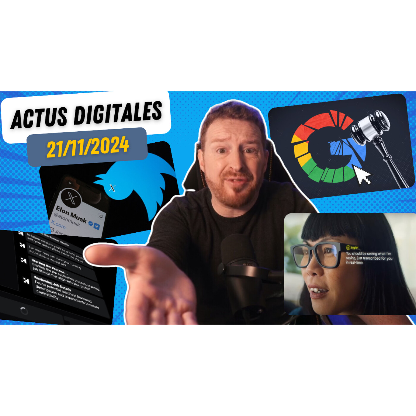 La Presse vs X, Google cassé, IA Runner H ,et Samsung : Révolutions au Menu ! episode artwork