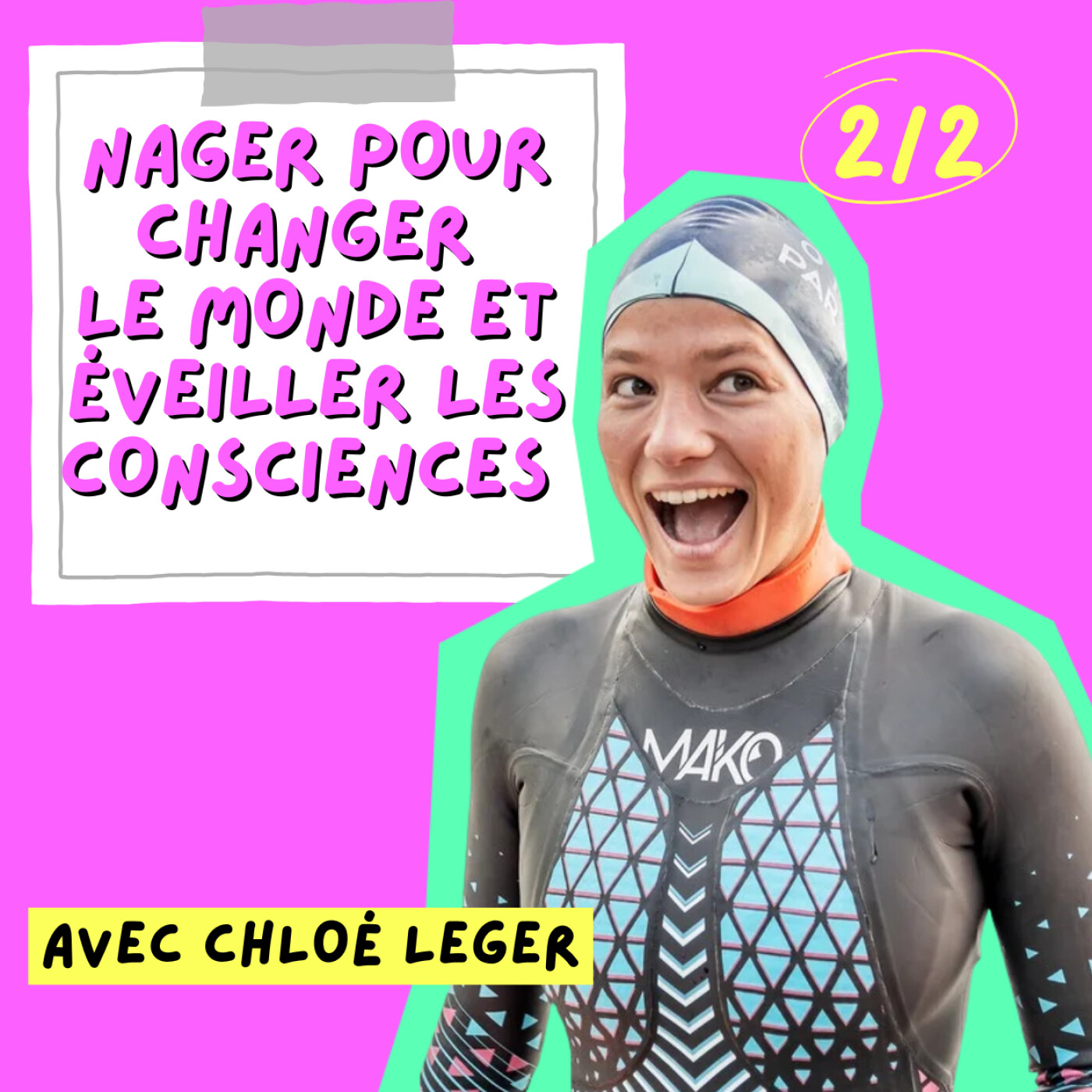 ÉP. EXCEPTIONNEL - "Je vais traverser l'Atlantique à la nage" : Interview avec l'aventurière Chloé Leger Witvoet (2/2)