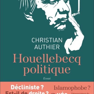 Houellebecq politique - Christian Authier cover