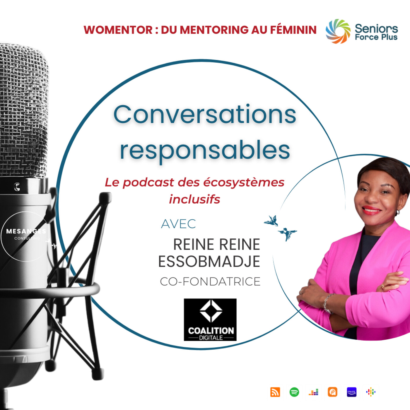 Womentor, du mentoring au féminin – Invitée Reine Essobmadje