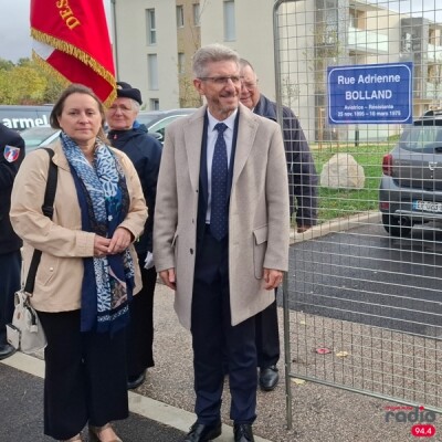 L'INFO DU 6/9 - Une rue pour Adrienne Bolland cover