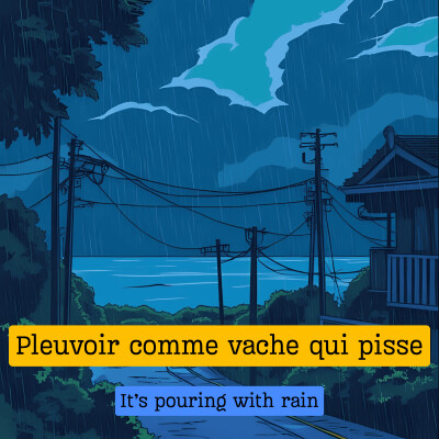 Pleuvoir comme vache qui pisse cover