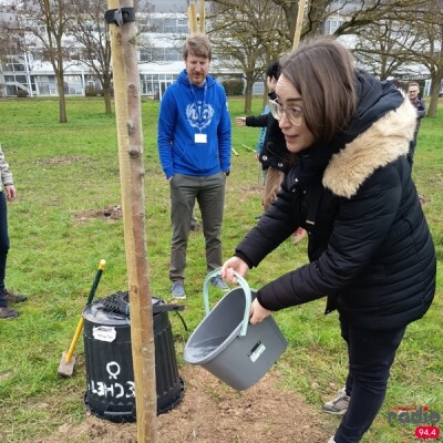 L’INFO DU JOUR - Retour sur la plantation de pommiers à l’UTT de Troyes cover