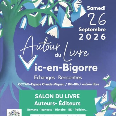Magali CHARRON nous présente le Salon "Autour du Livre Vic-en-Bigorre" cover